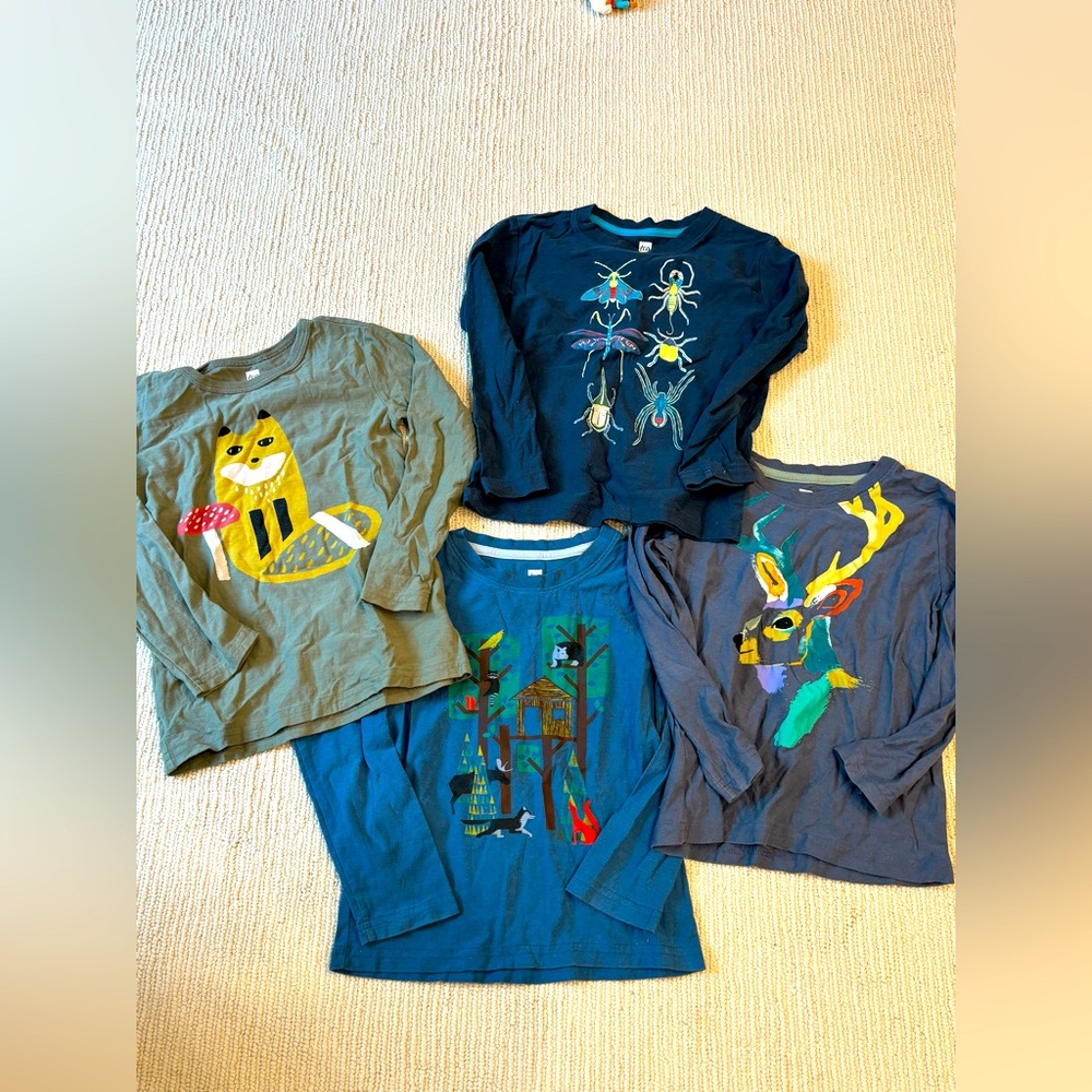 Tea Collection boys long sleeve bundle